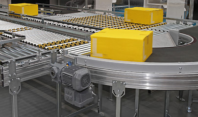 Image showing Packages Conveyor