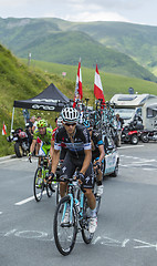 Image showing The Cyclist Michal Kwiatkowski - Tour de France 2014