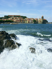 Image showing Wave scrach point