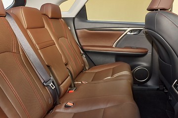 Image showing Car Interior Backseats