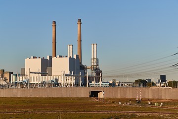 Image showing Power plant with modern building structue