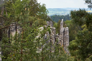 Image showing Majestic Rocky Landscape