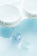 Image showing Hard contact lenses - rigid gas permeable contacts