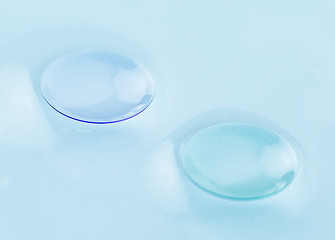 Image showing Hard contact lenses - rigid gas permeable contacts