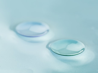 Image showing Hard contact lenses - rigid gas permeable contacts