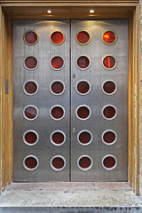 Image showing Metal Doors
