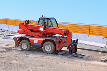 Image showing Forklift Truck