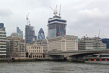 Image showing Construction in London