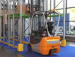 Image showing Forklift