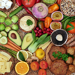 Image showing Vegan Health Food  