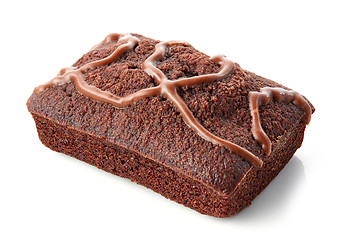 Image showing brownie cake on white background