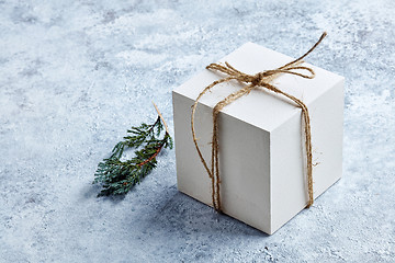 Image showing white gift box