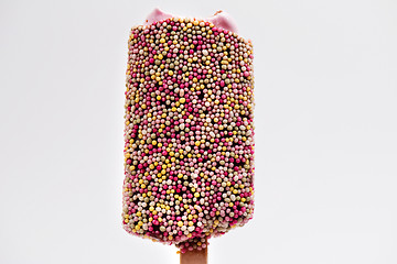 Image showing Ice cream on stick