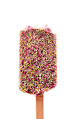 Image showing Ice cream on stick