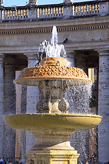 Image showing Fountain Bernini Vatican