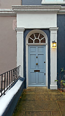 Image showing Light Blue Door
