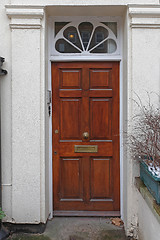 Image showing Wooden Door