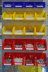 Image showing Parts in Bins