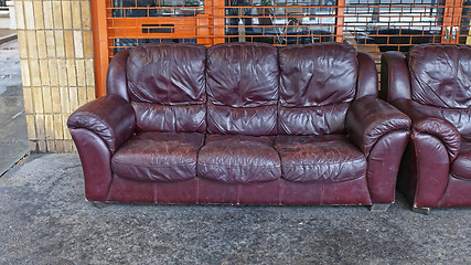 Image showing Leather Sofa