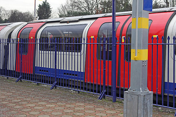 Image showing Underground Train