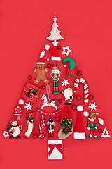 Image showing Abstract Christmas Tree