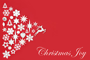 Image showing Christmas Joy Abstract Background