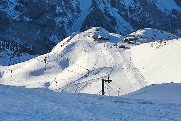 Image showing Winter in the Alps