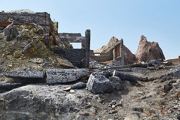 Image showing Old collapsed ruins