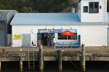 Image showing Fish And Chips Restaurant in New Zealand