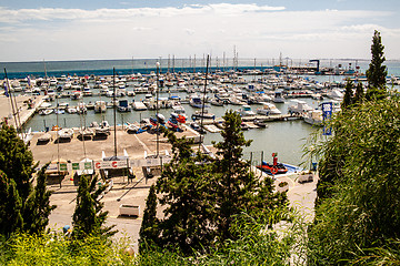 Image showing Pilar marina view