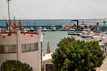 Image showing Pilar marina view