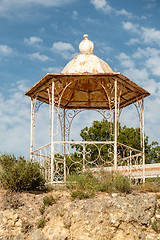 Image showing Disused band stand