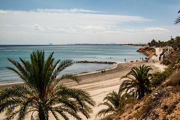 Image showing Nice day on the beach