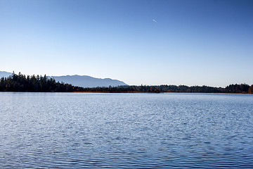 Image showing The Kirchsee at the monastery Reutberg