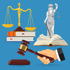 Image showing Law and Justice Concept