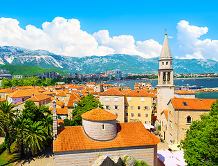 Image showing Old city Budva