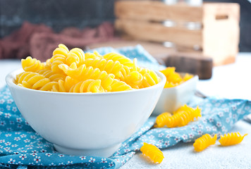 Image showing raw pasta