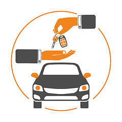 Image showing Purchase, Buy, Sharing Car Logo