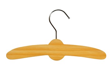 Image showing Wooden hanger