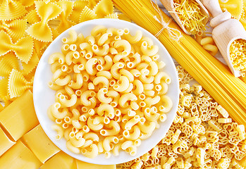 Image showing raw pasta