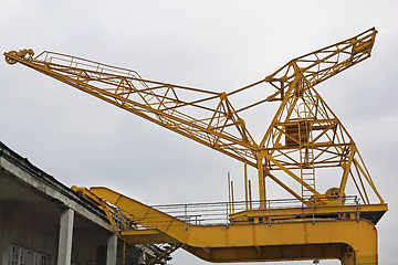 Image showing Port Crane