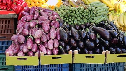 Image showing Eggplant Aubergine