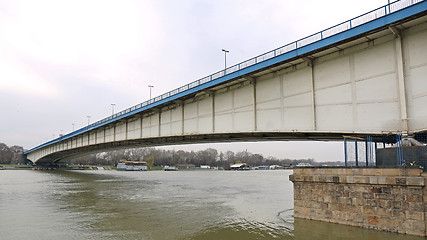 Image showing Branko Bridge Belgrade