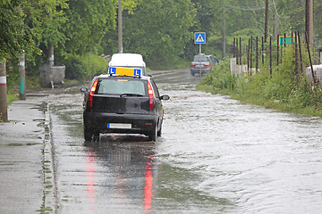 Image showing Driving School Floods