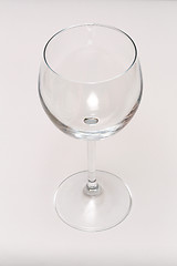 Image showing Empty Wine Glass