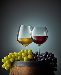 Image showing two glasses of wine