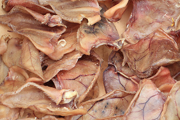 Image showing dried pigs ears 