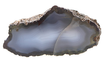 Image showing natural agate isolated