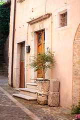 Image showing typical italian door