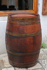 Image showing Wooden Barrel